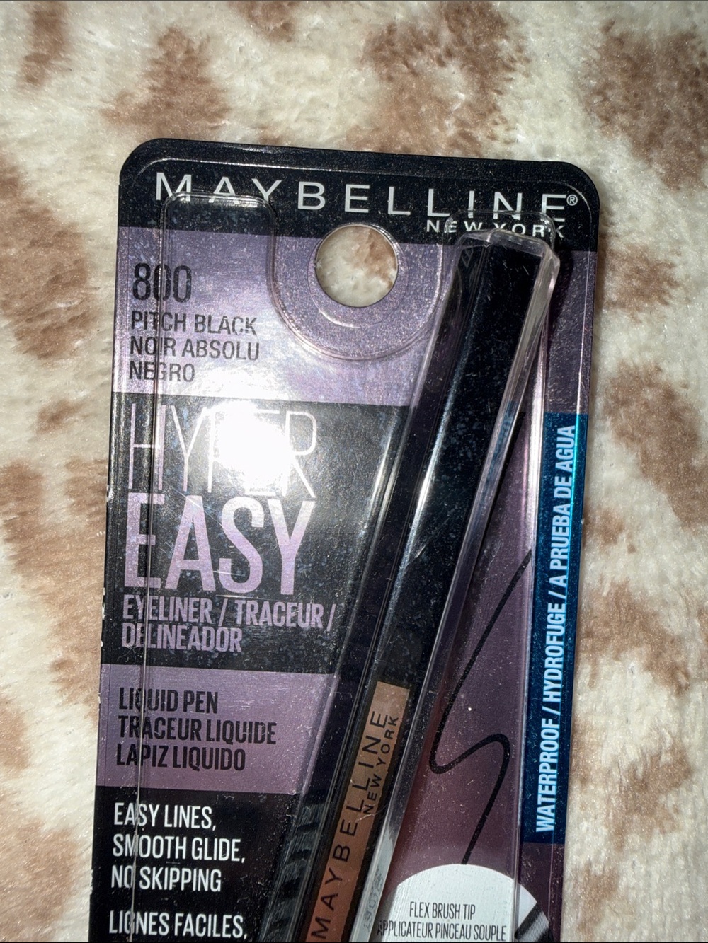 Maybelline Hyper Easy Liquid Eyeliner - Pitch Black (Pack of 4) - Picture 3 of 4